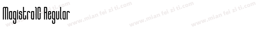 Magistra1C Regular字体转换